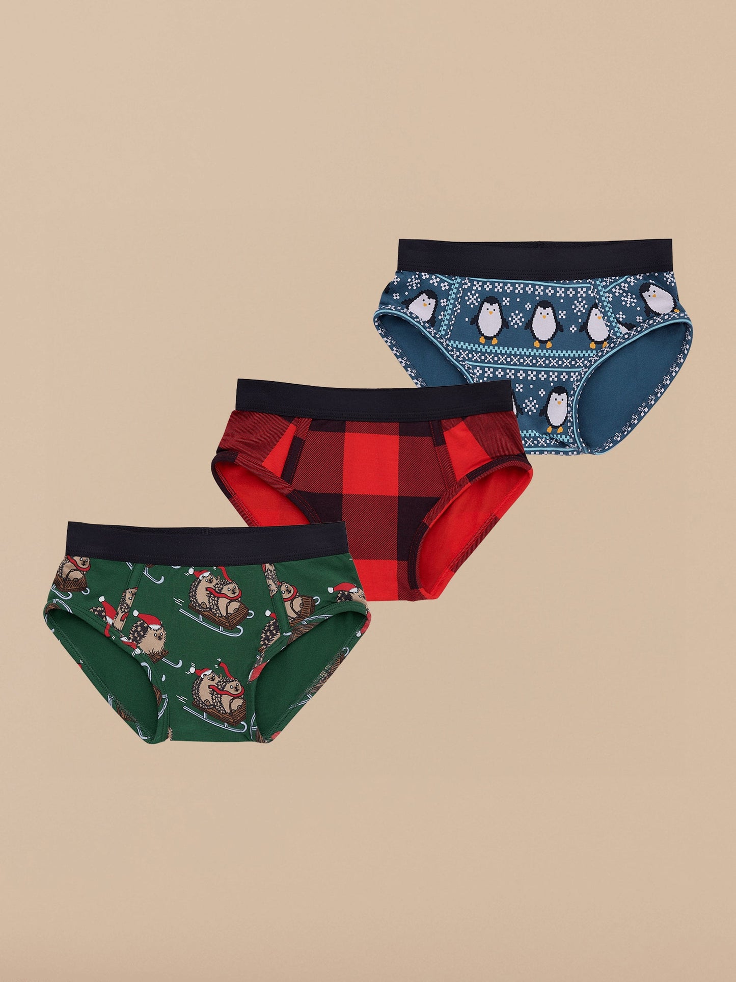 Boys Brief 3-Pack | Holiday Pack