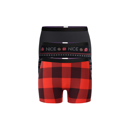 Boyshort 3-Pack | Naughty or Nice Pack