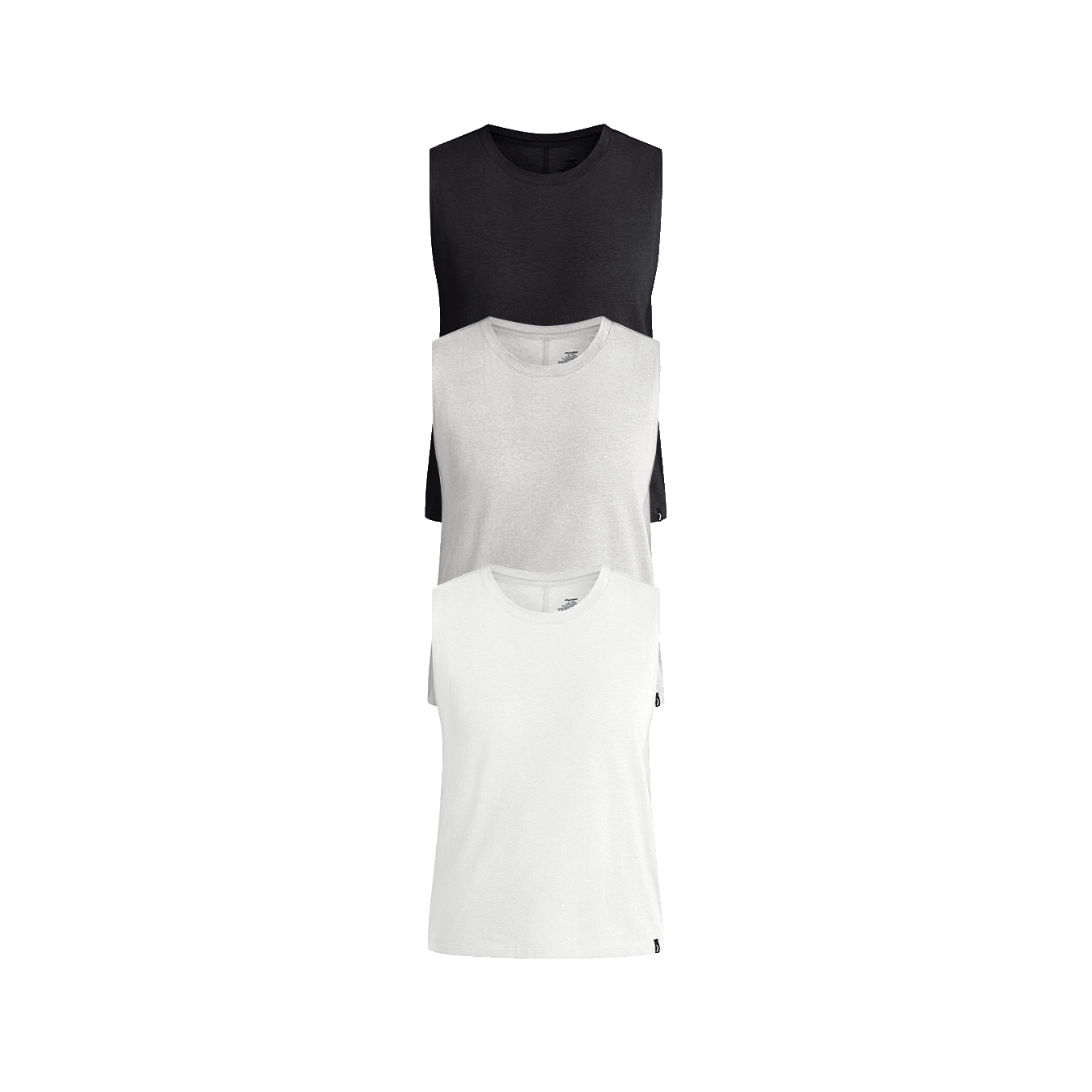 Daily Sleeveless Tee 3-Pack - Women's | Black White Grey Pack