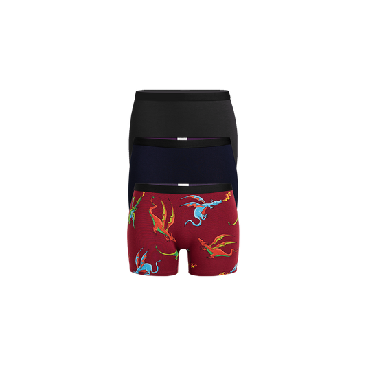 Boyshort 3-Pack | Fired Up Pack