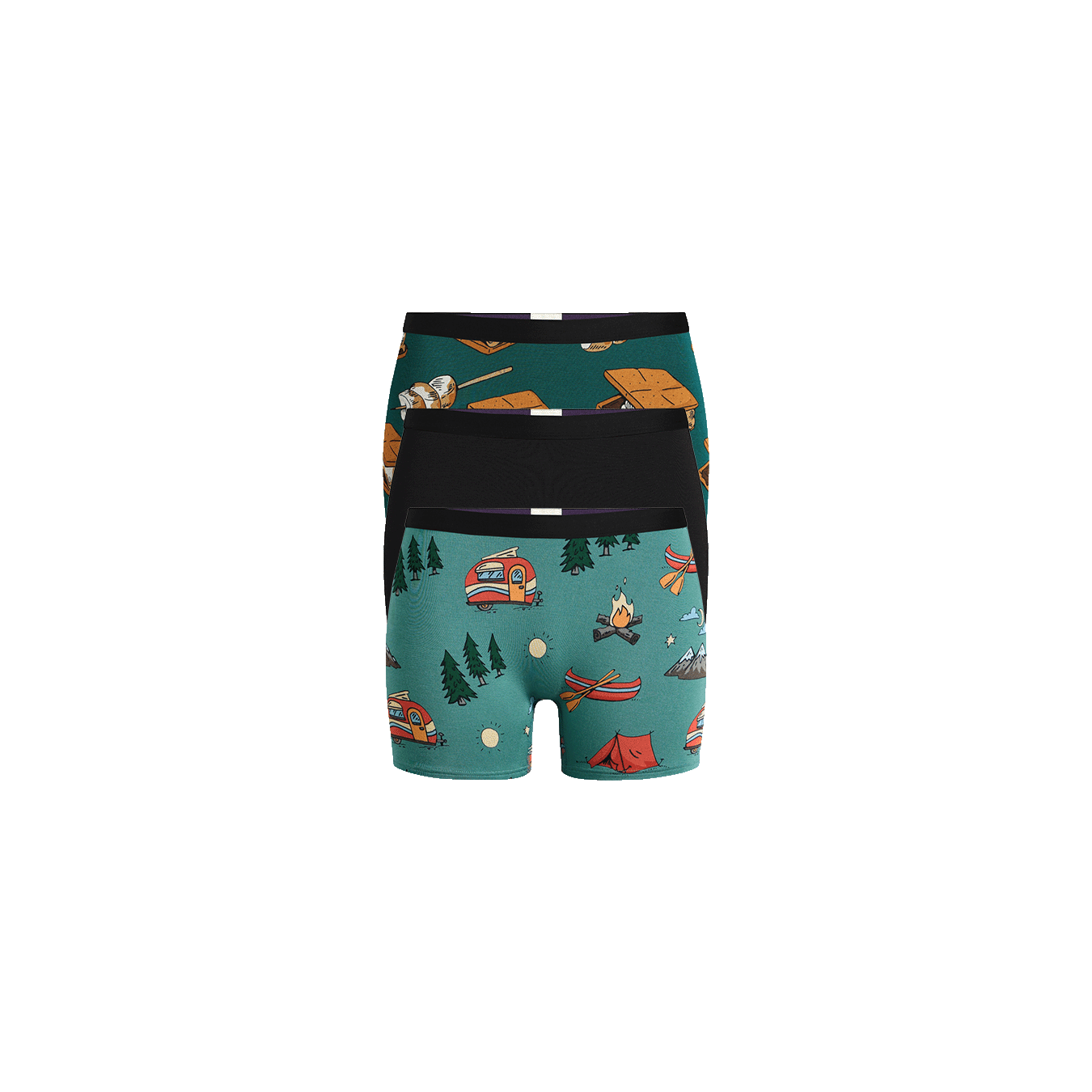 Boyshort 3-Pack | Campin' Out Pack