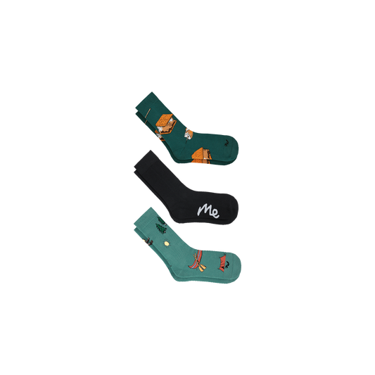 Crew Sock 3-Pack | Campin' Out Pack