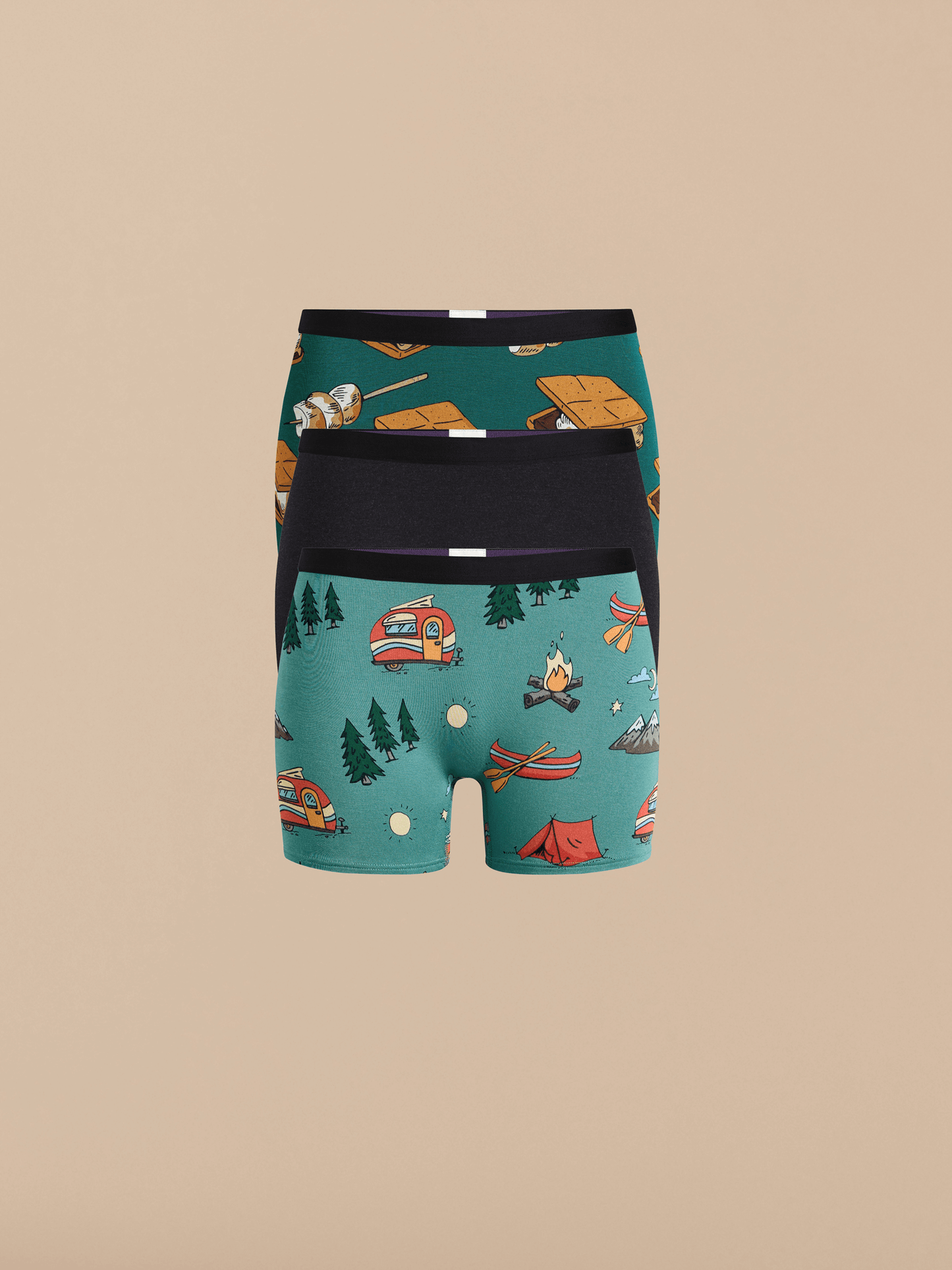 Boyshort 3-Pack | Campin' Out Pack