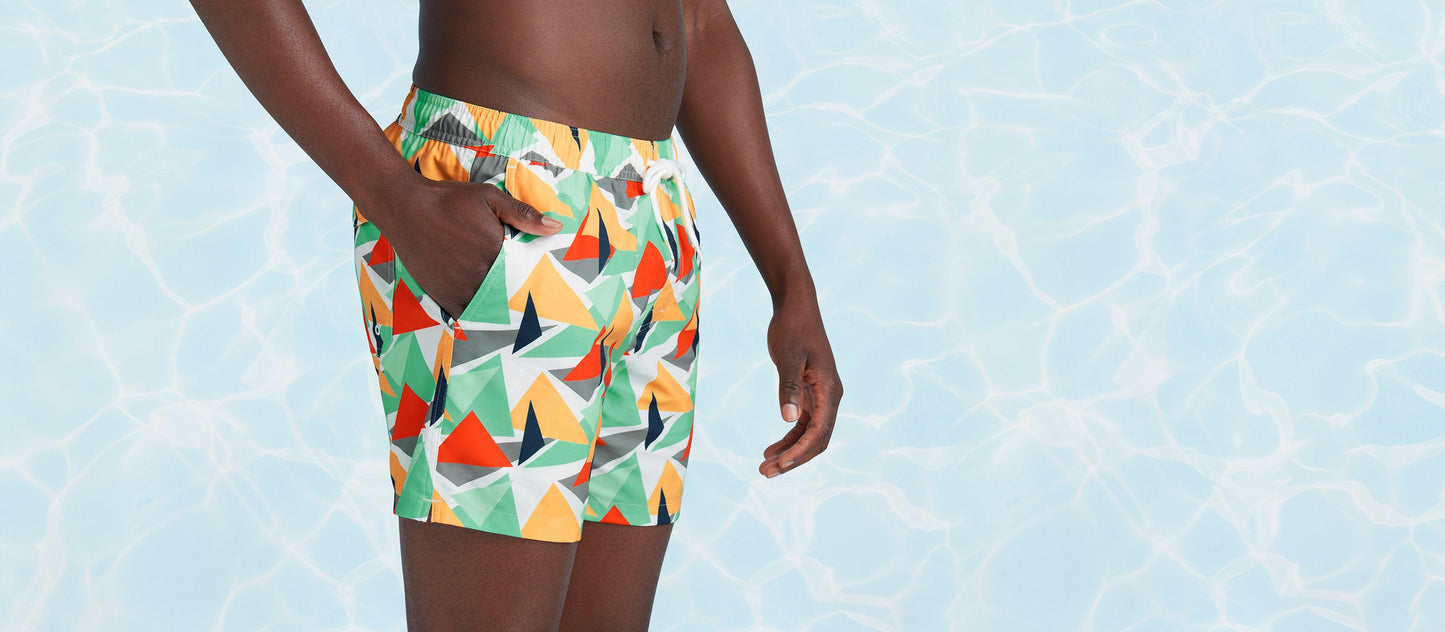 6" Swim Trunk  | Angles