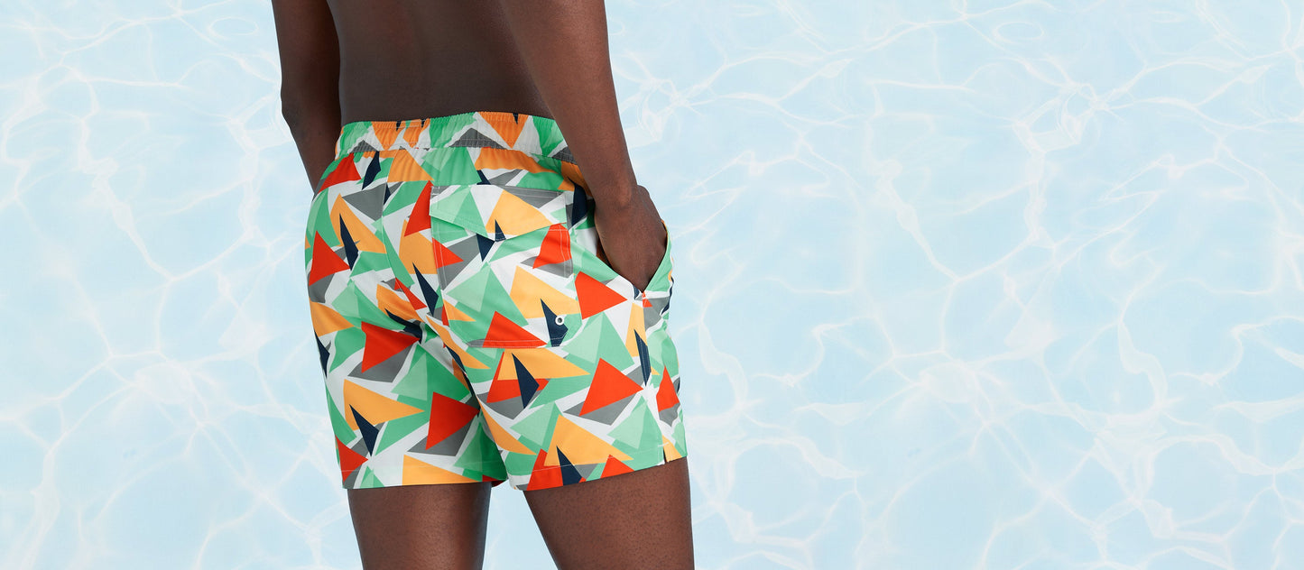 6" Swim Trunk  | Angles