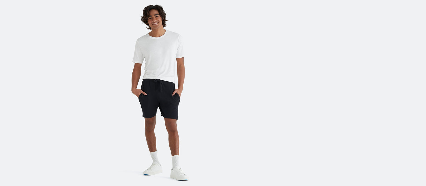 French Terry Shorts - Men's | Black