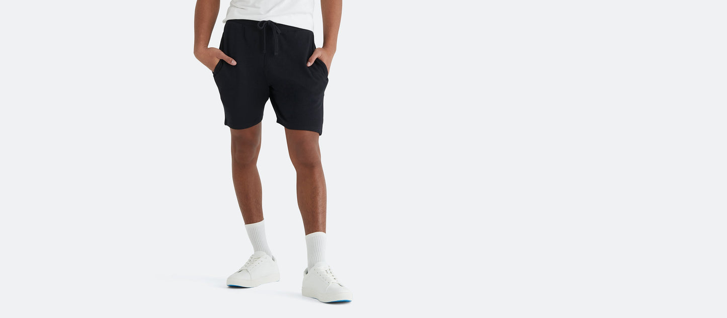 French Terry Shorts - Men's | Black