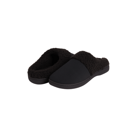 Hard Sole Slippers | Black