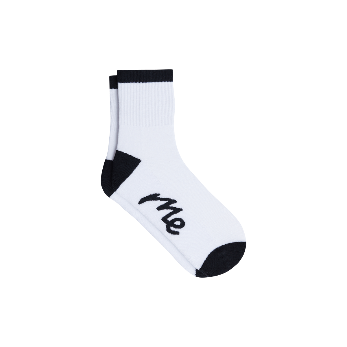 UltraModal™ Quarter Sock | White & Black