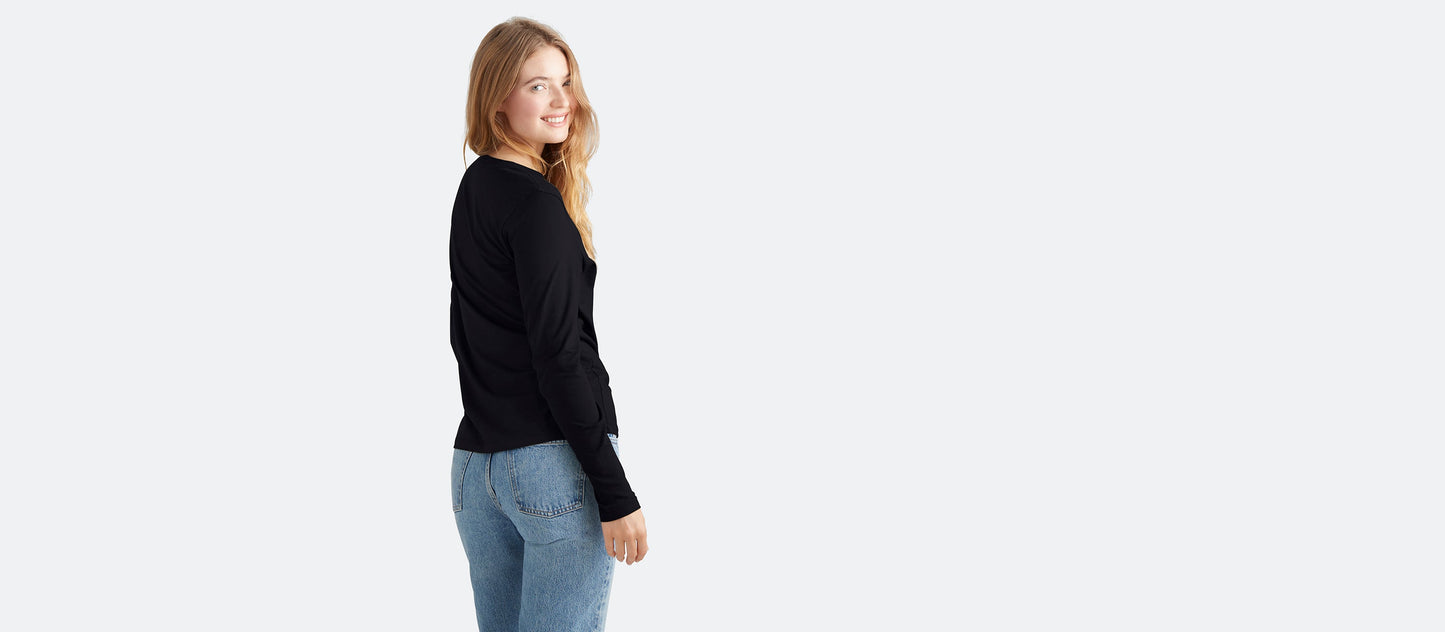 Daily Longsleeve Tee 3-Pack - Women's | Black