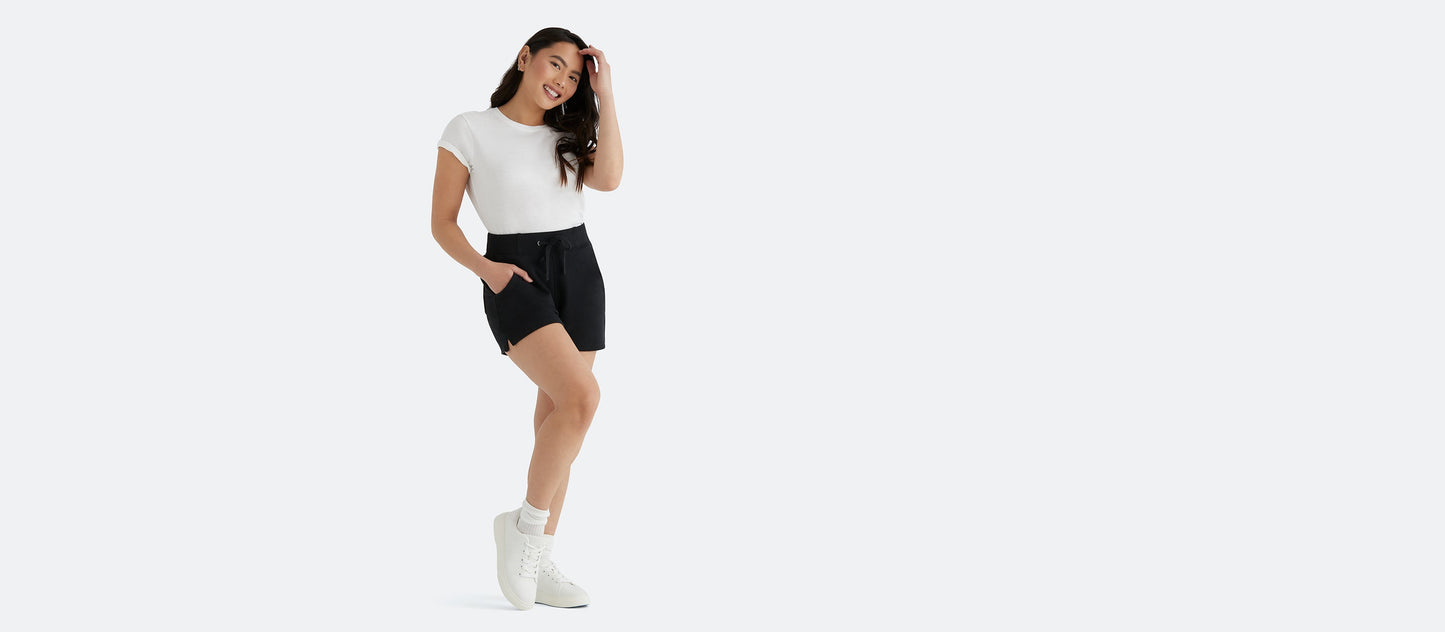 French Terry Shorts - Women's | Black