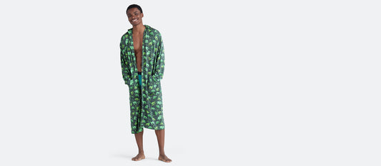 Unisex Hooded Modal Robe | Dinos