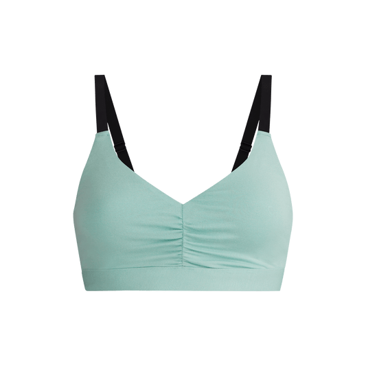 Curvy UltraModal™ FeelFree Ruched Bralette | Honeydew