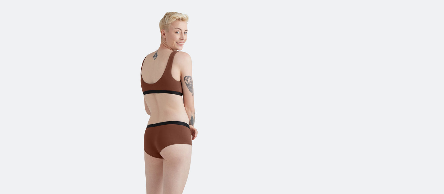 Cheeky Brief | Walnut Shell