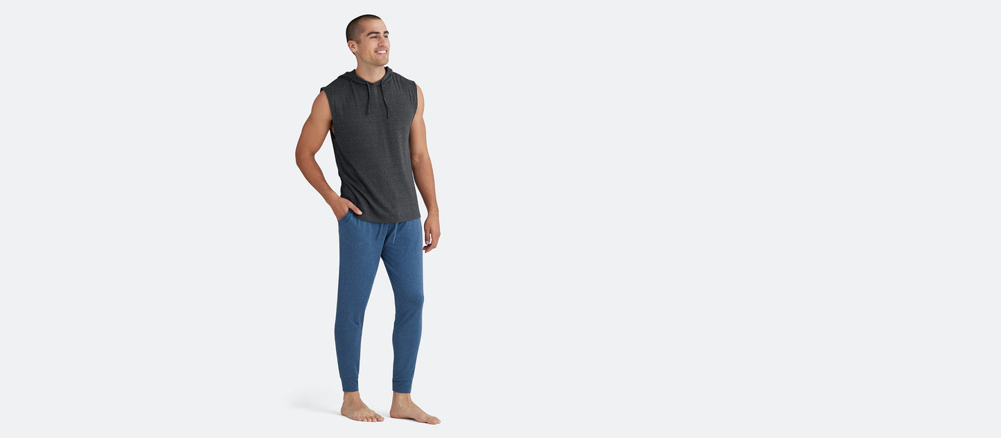 UltraModal™ Sleeveless Lounge Hoodie - Men's | Heather Charcoal