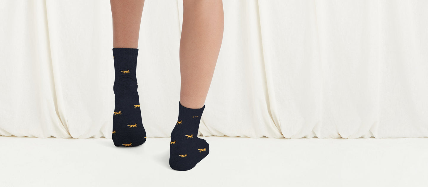 UltraModal™ Quarter Sock | Foxes