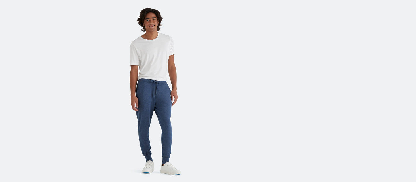 French Terry Jogger - Men's | Heather Navy