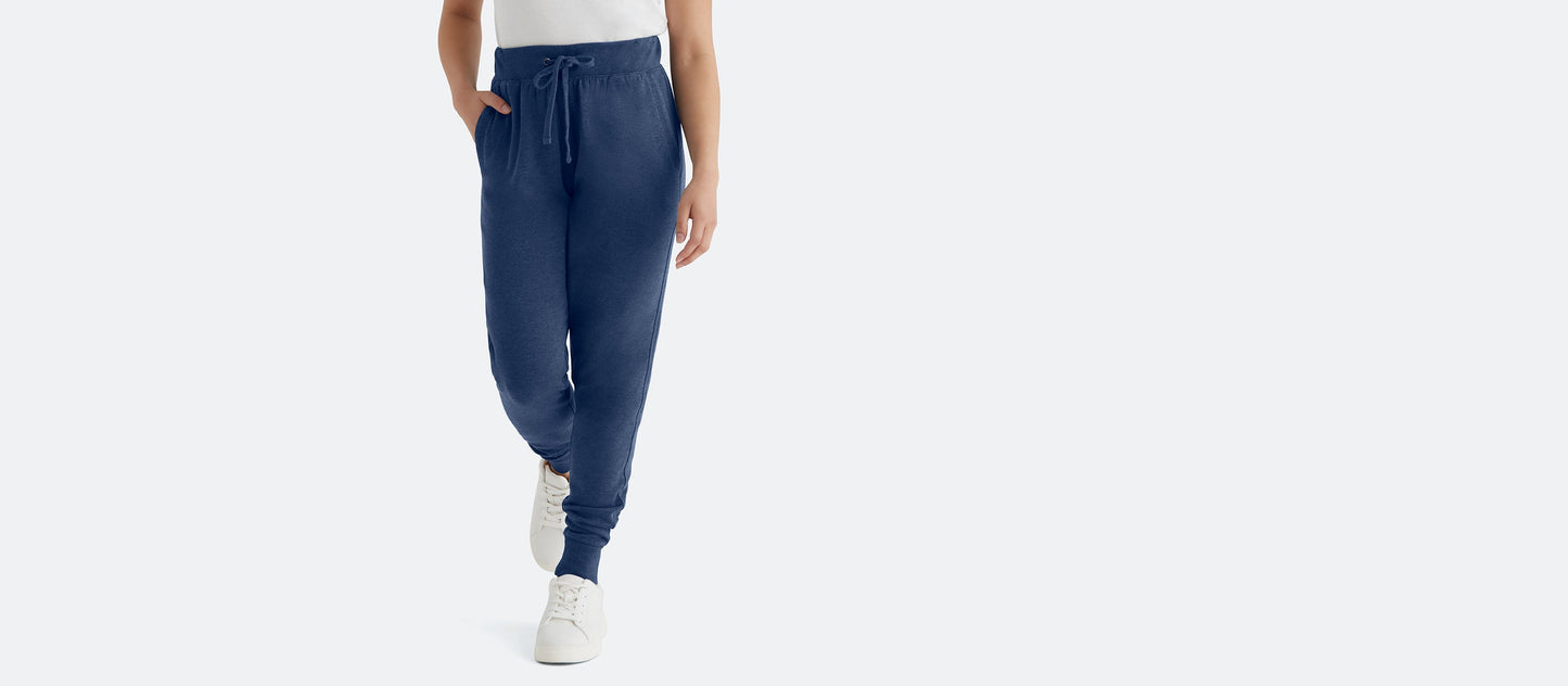 French Terry Jogger - Women's | Heather Navy