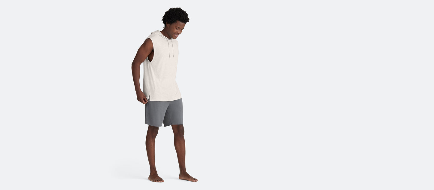 UltraModal™ Sleeveless Lounge Hoodie - Men's | Heather Oat