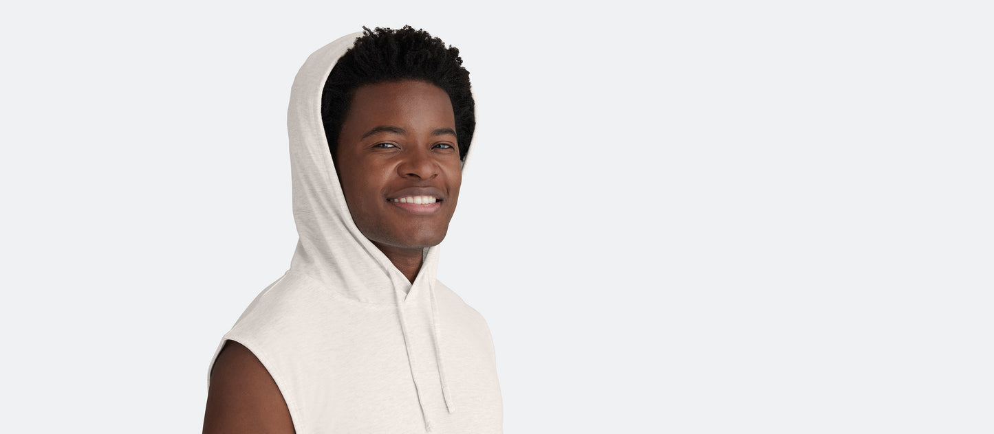 UltraModal™ Sleeveless Lounge Hoodie - Men's | Heather Oat