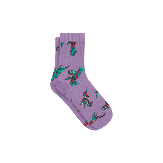 UltraModal™ Quarter Sock | Hummingbirds