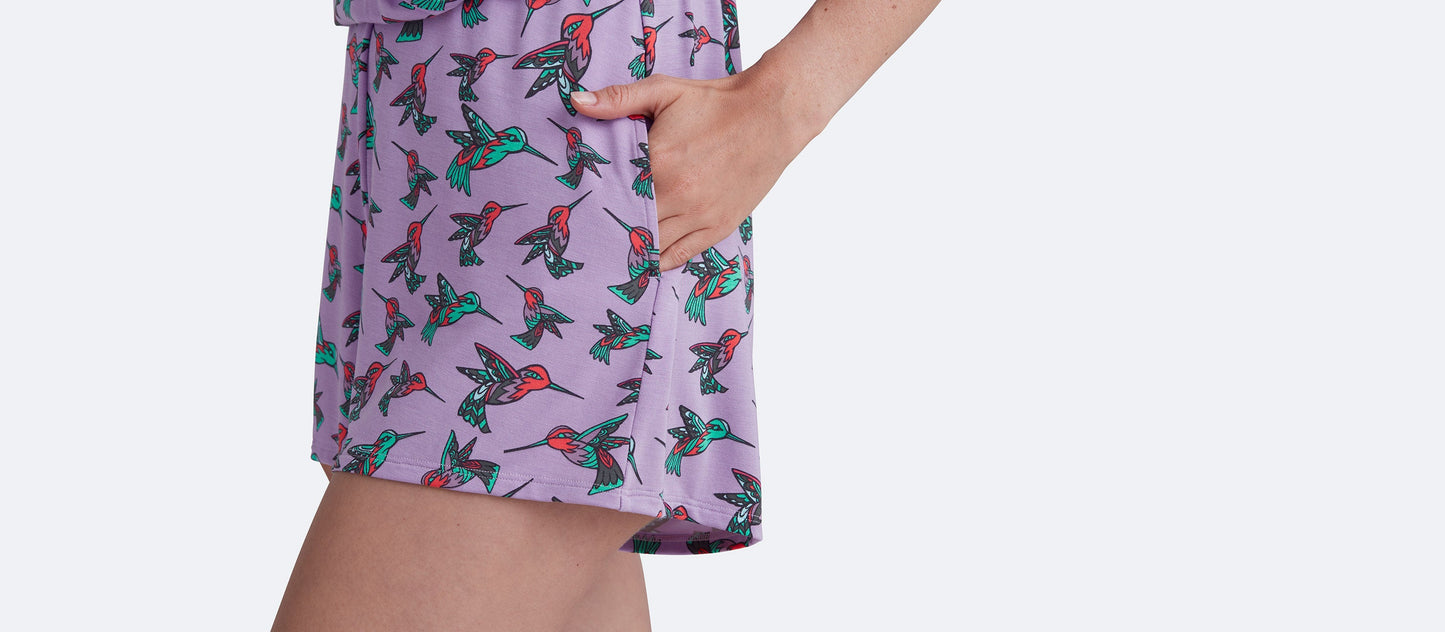 UltraModal™ V-Neck Romper | Hummingbirds