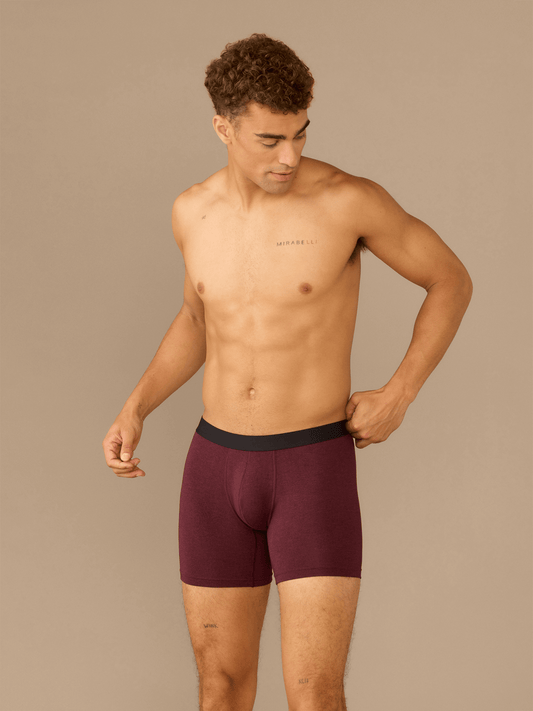 Boxer Brief | Heather Wine