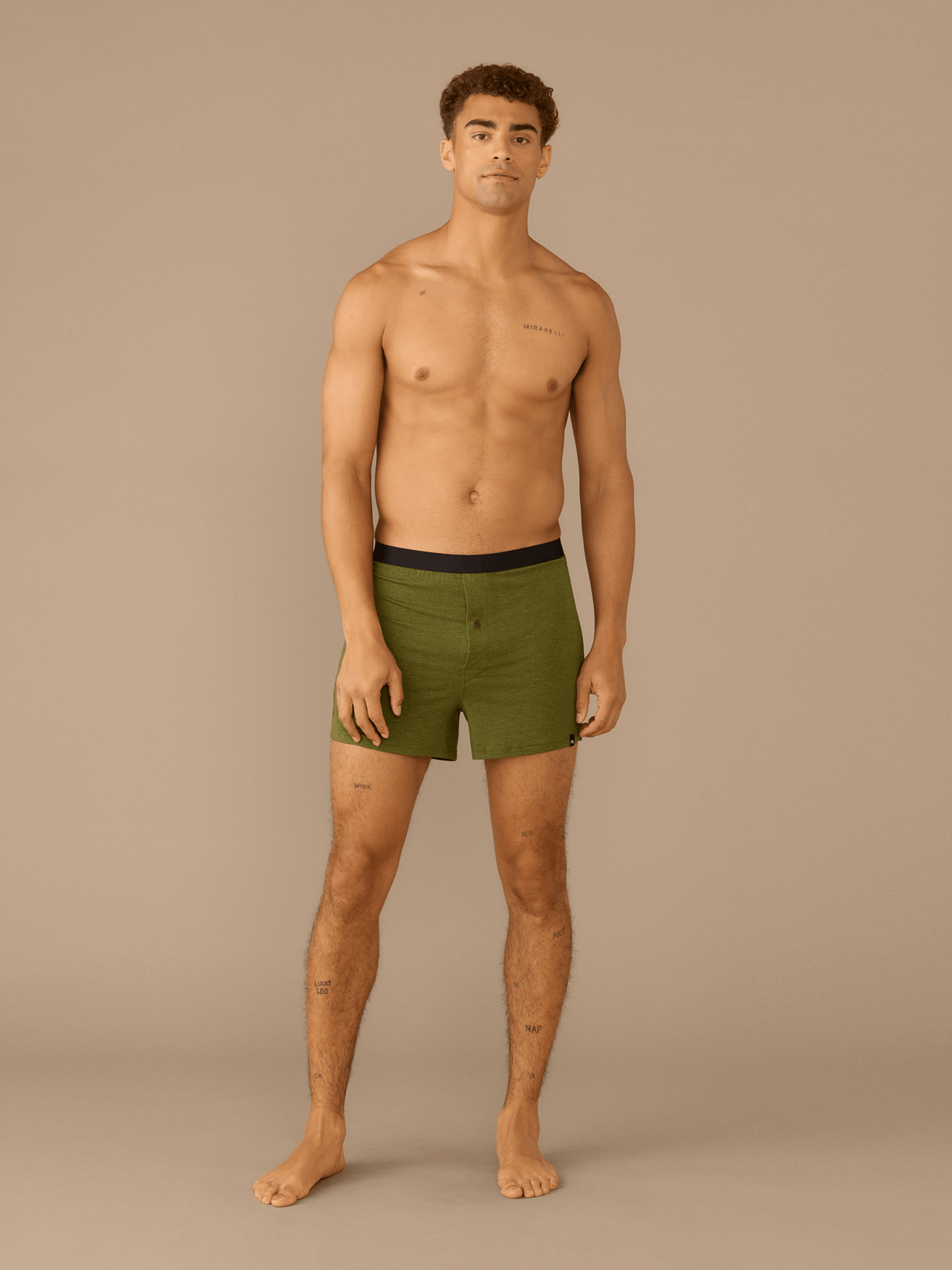 Boxer | Heather Olive