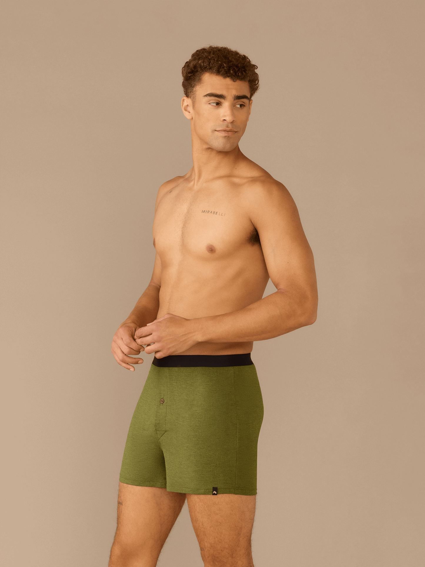 Boxer | Heather Olive