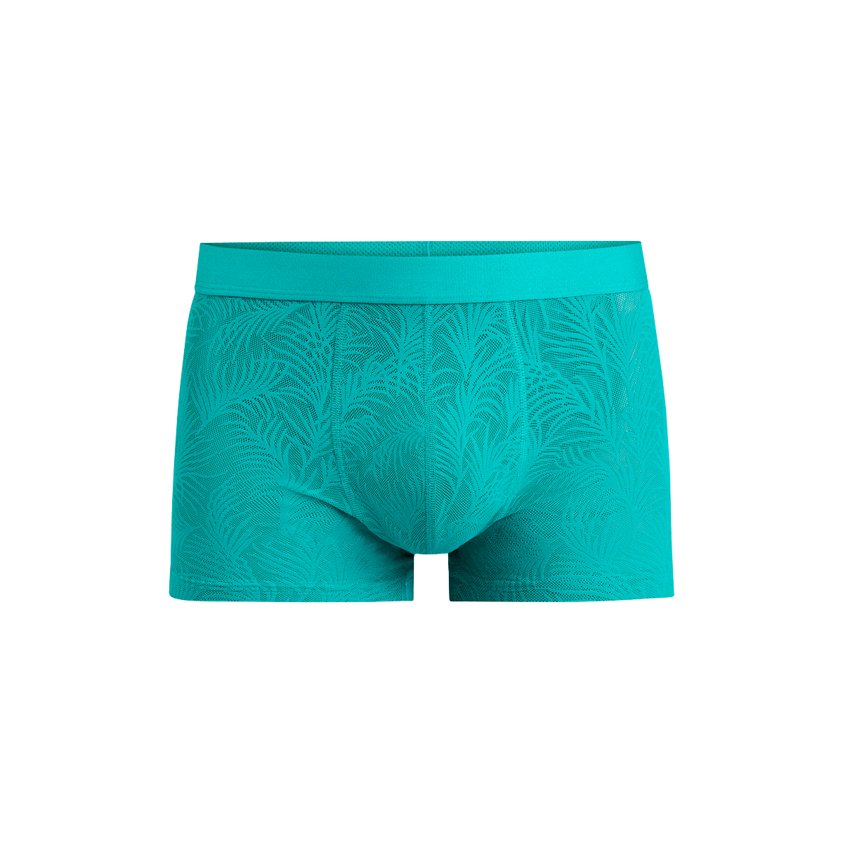 All Over Lace Trunk | Peacock Teal