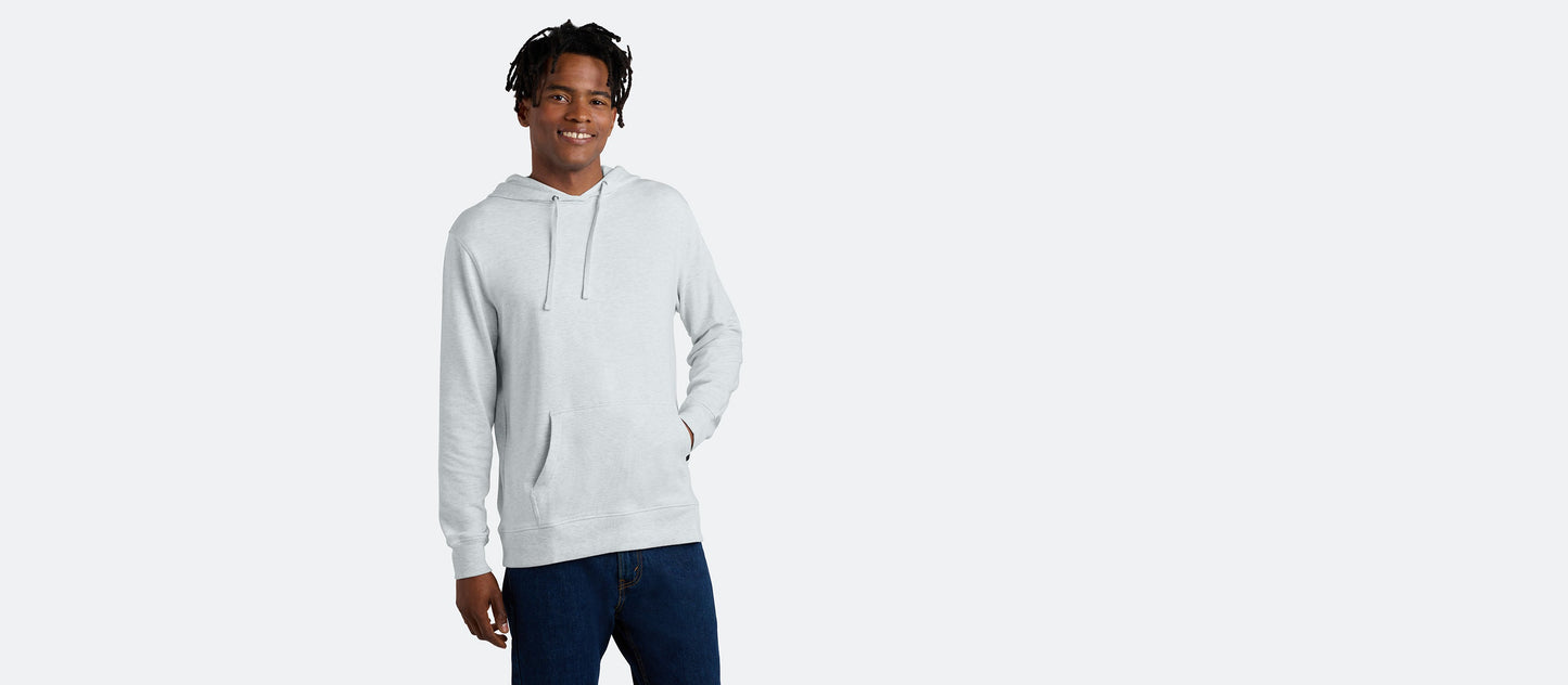 French Terry Pullover Hoodie - Men's | Light Heather Grey