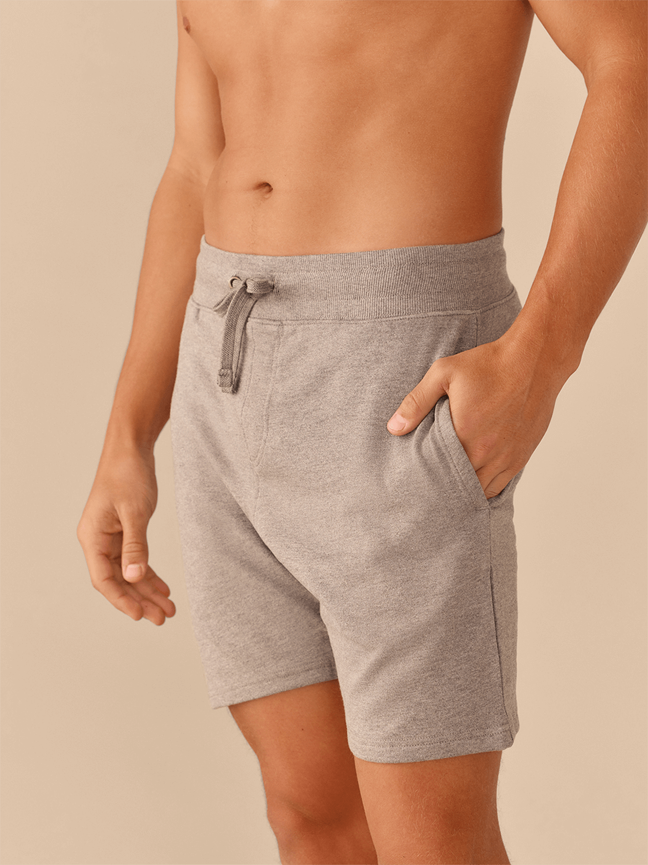 French Terry Shorts - Men's | Heather Grey