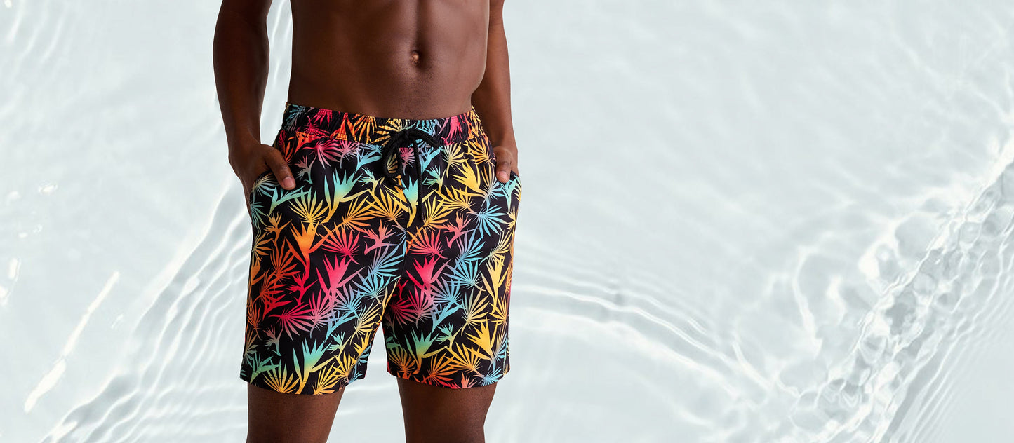 6” Active Swim Trunk | Bird of Paradise