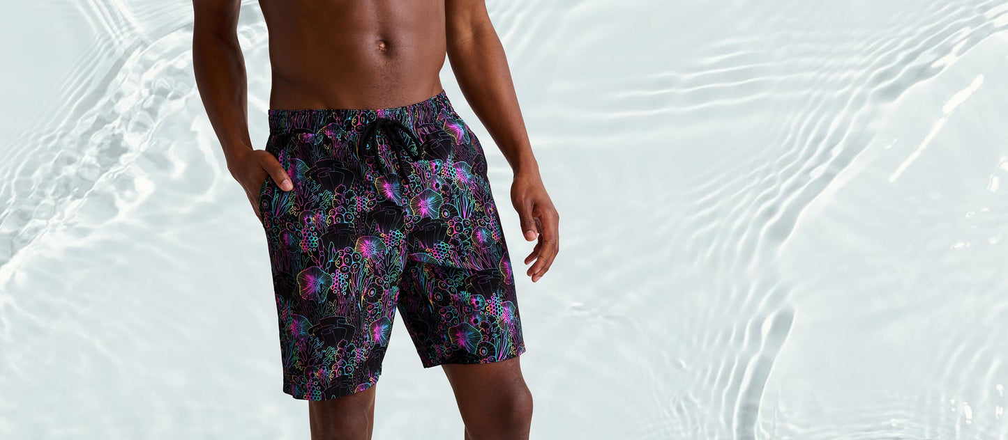 8” Active Swim Trunk | Electric Reef