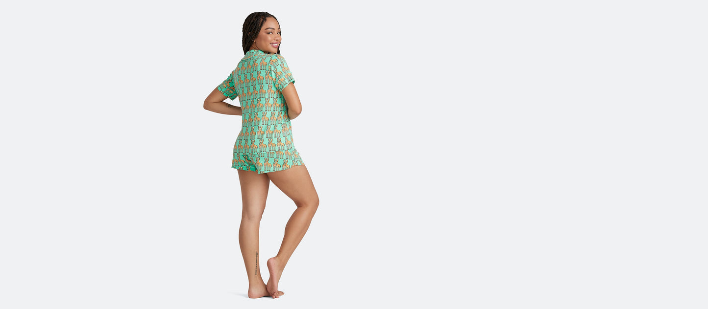 UltraModal™ Shortsleeve PJ Set - Women's | Necking