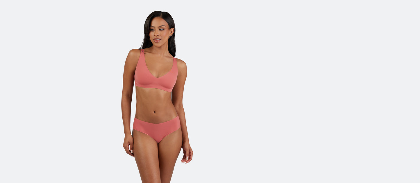 DreamSeam Tanga | Dusty Cedar