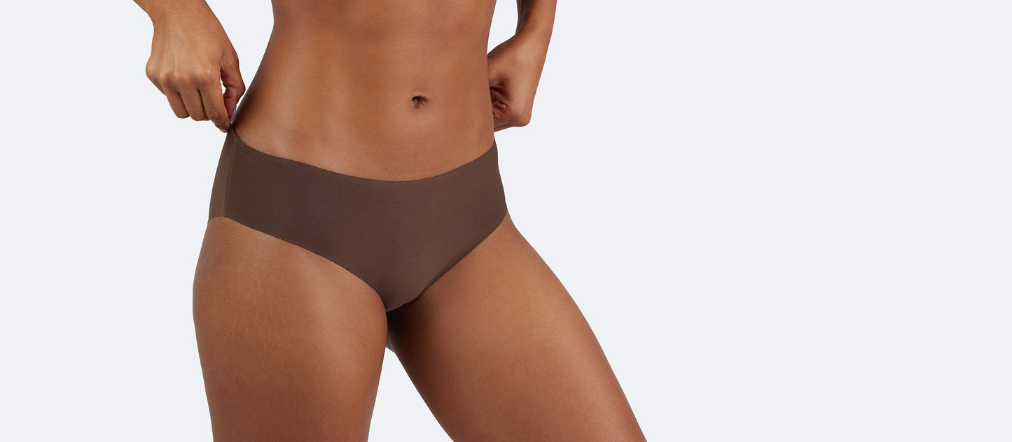 DreamSeam Tanga 3-Pack | Espresso