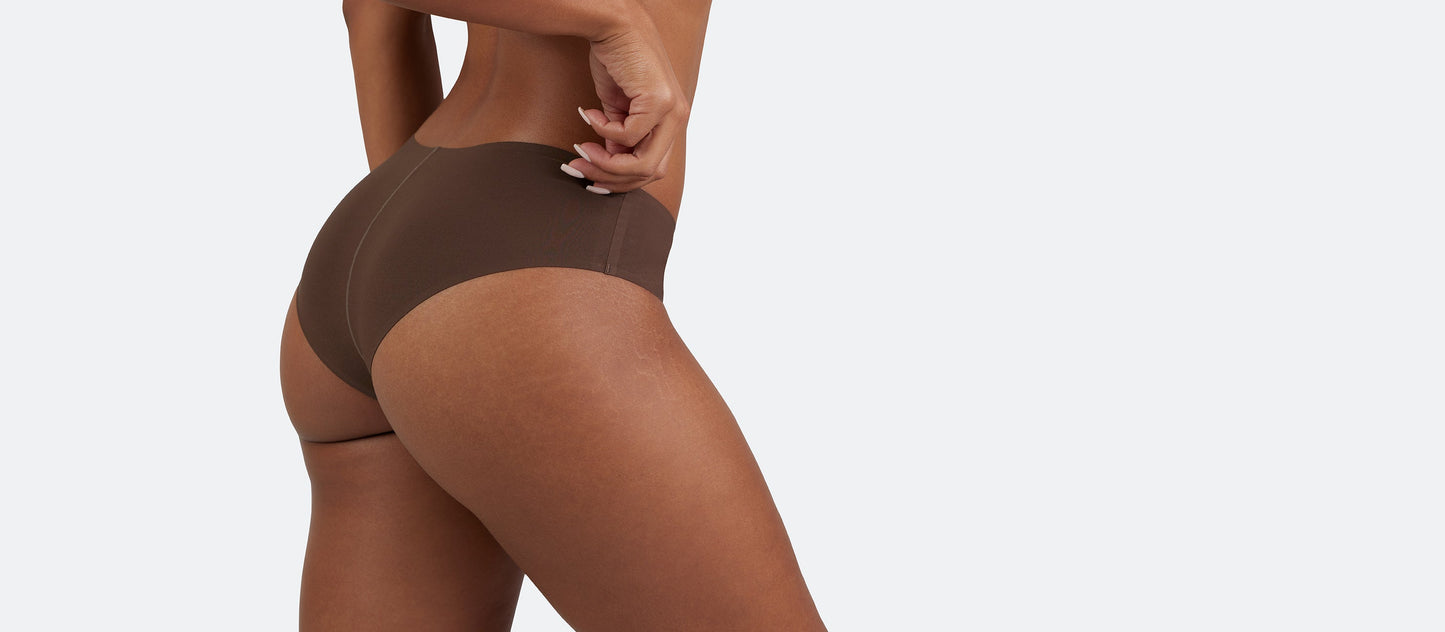 DreamSeam Tanga 3-Pack | Espresso