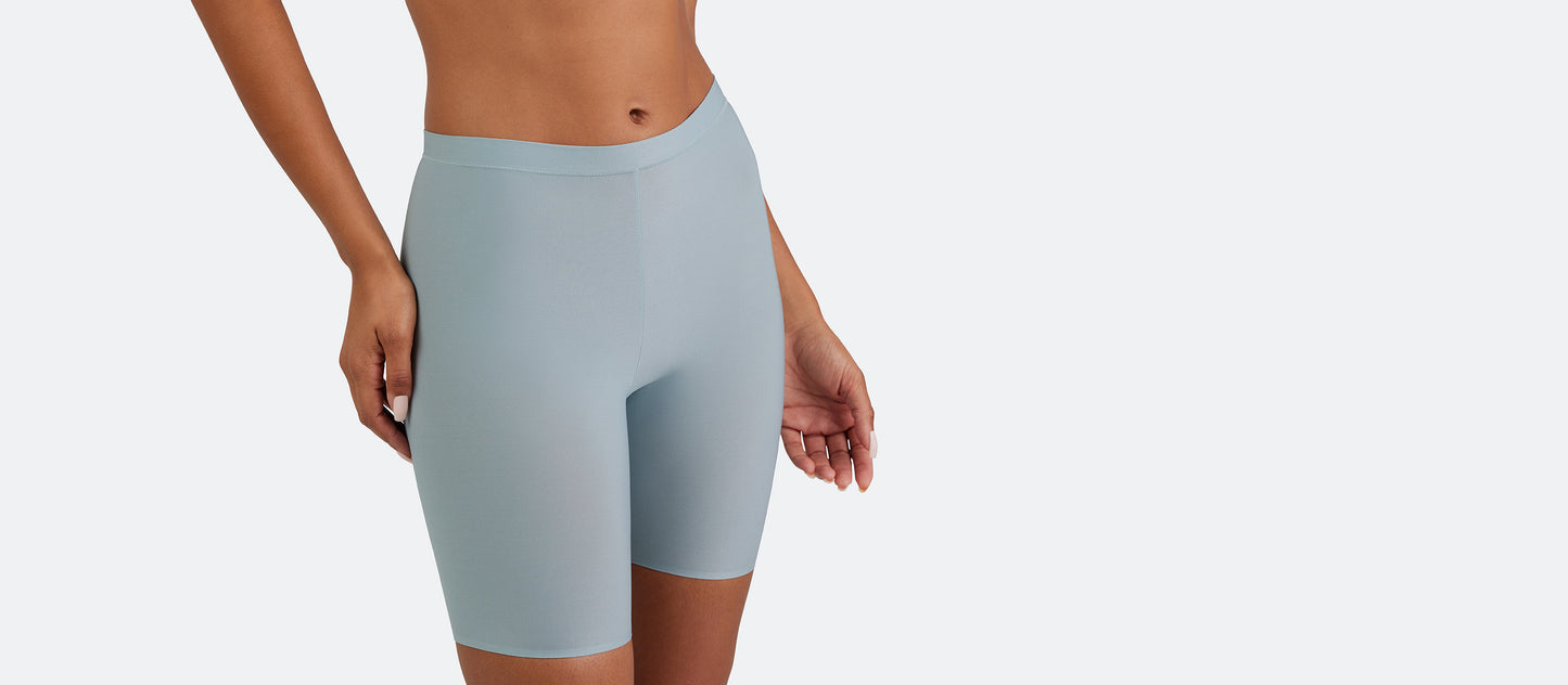 DreamSeam Long Boyshort | Blue Slate