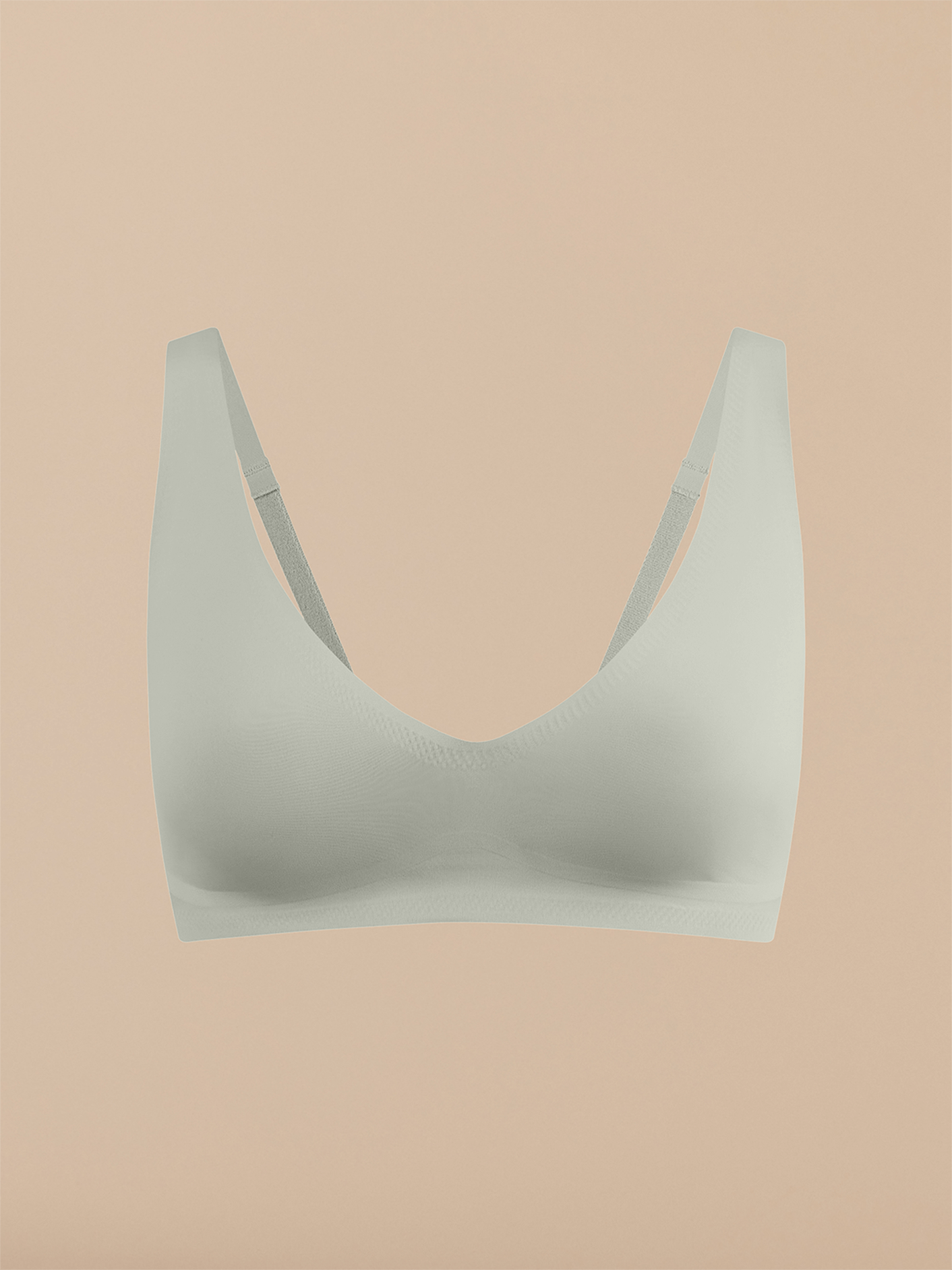 DreamSeam Plunge Bralette | Blue Slate