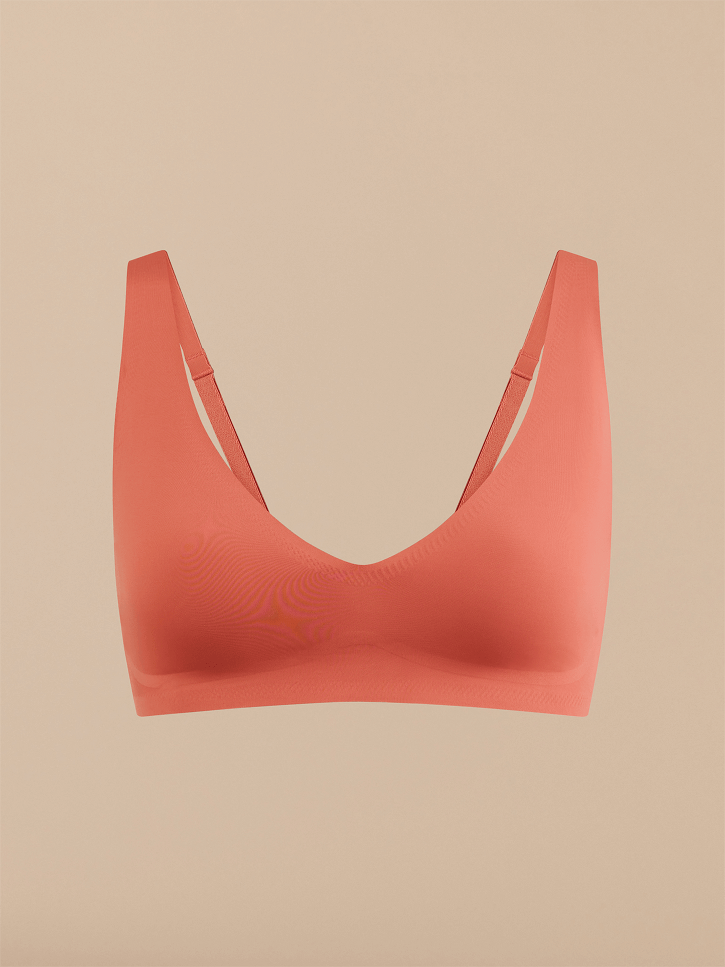 DreamSeam Plunge Bralette | Dusty Cedar