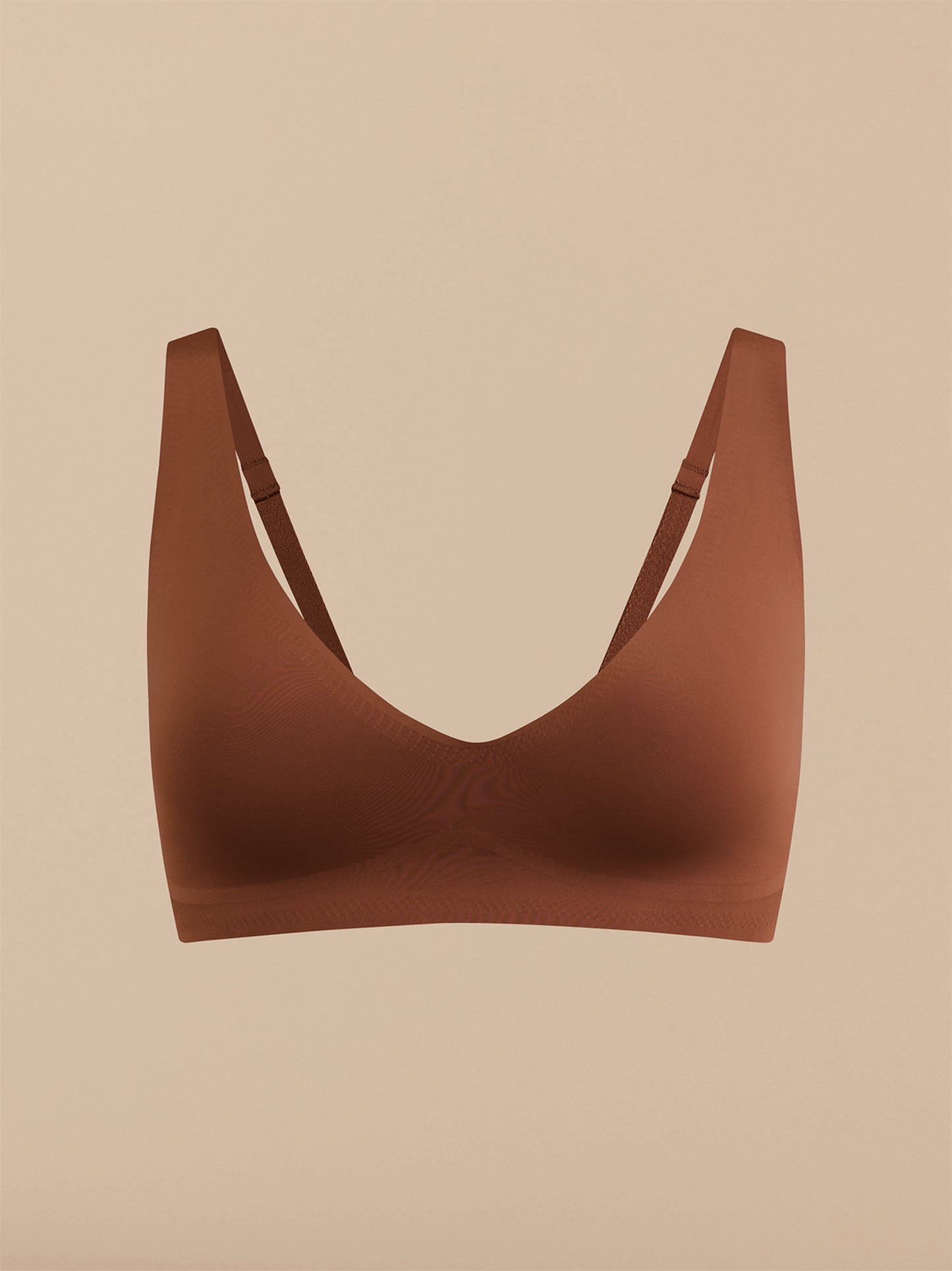 DreamSeam Plunge Bralette | Espresso