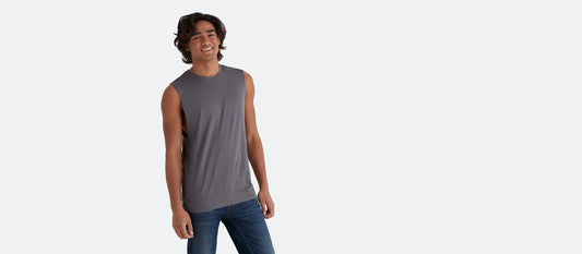 Daily Sleeveless Tee - Men's | Smooth Slate