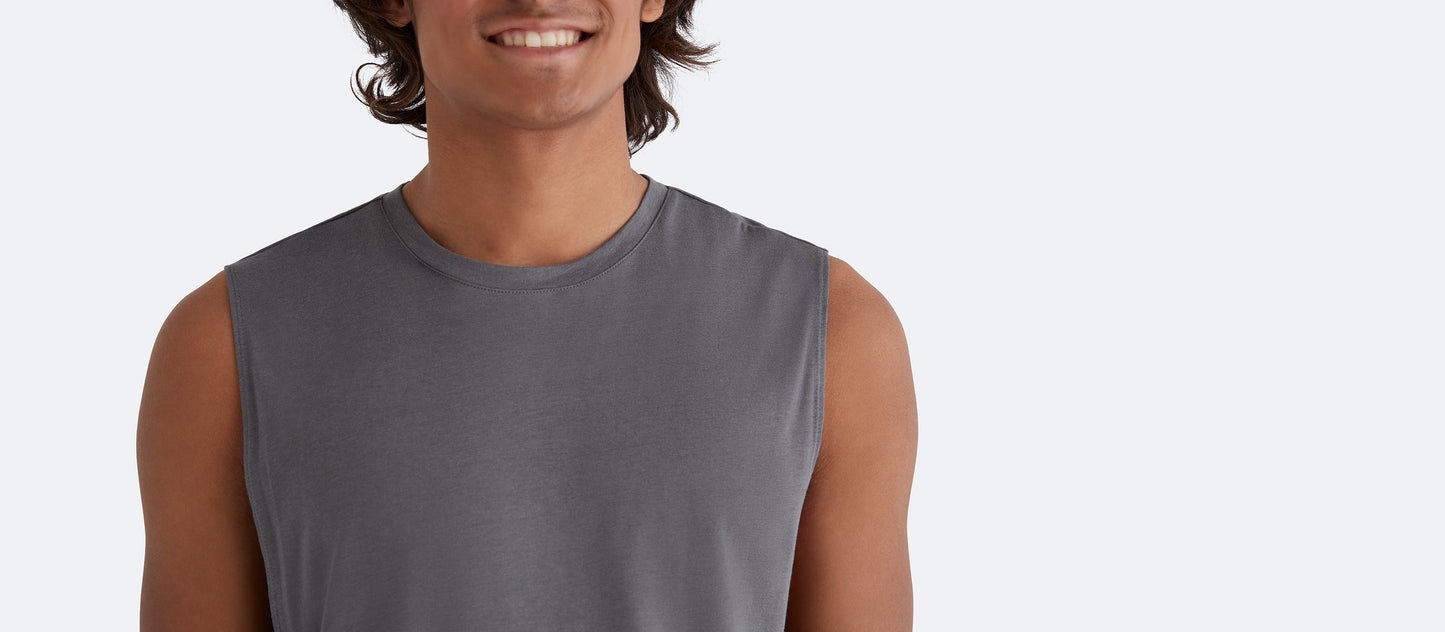 Daily Sleeveless Tee - Men's | Smooth Slate