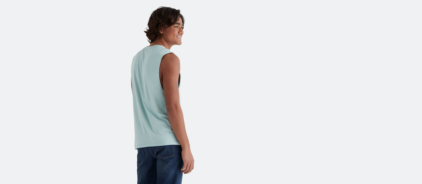 Daily Sleeveless Tee - Men's | Soft Skies