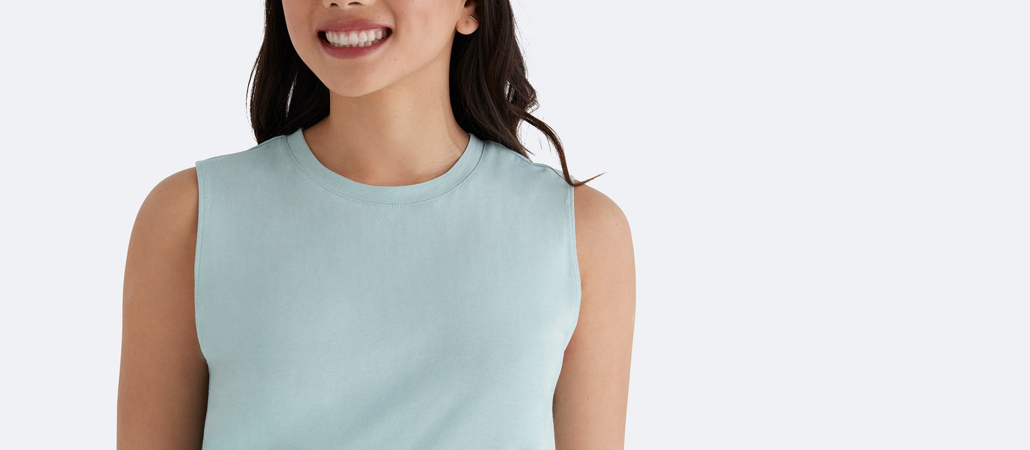 Daily Sleeveless Tee - Women's | Soft Skies