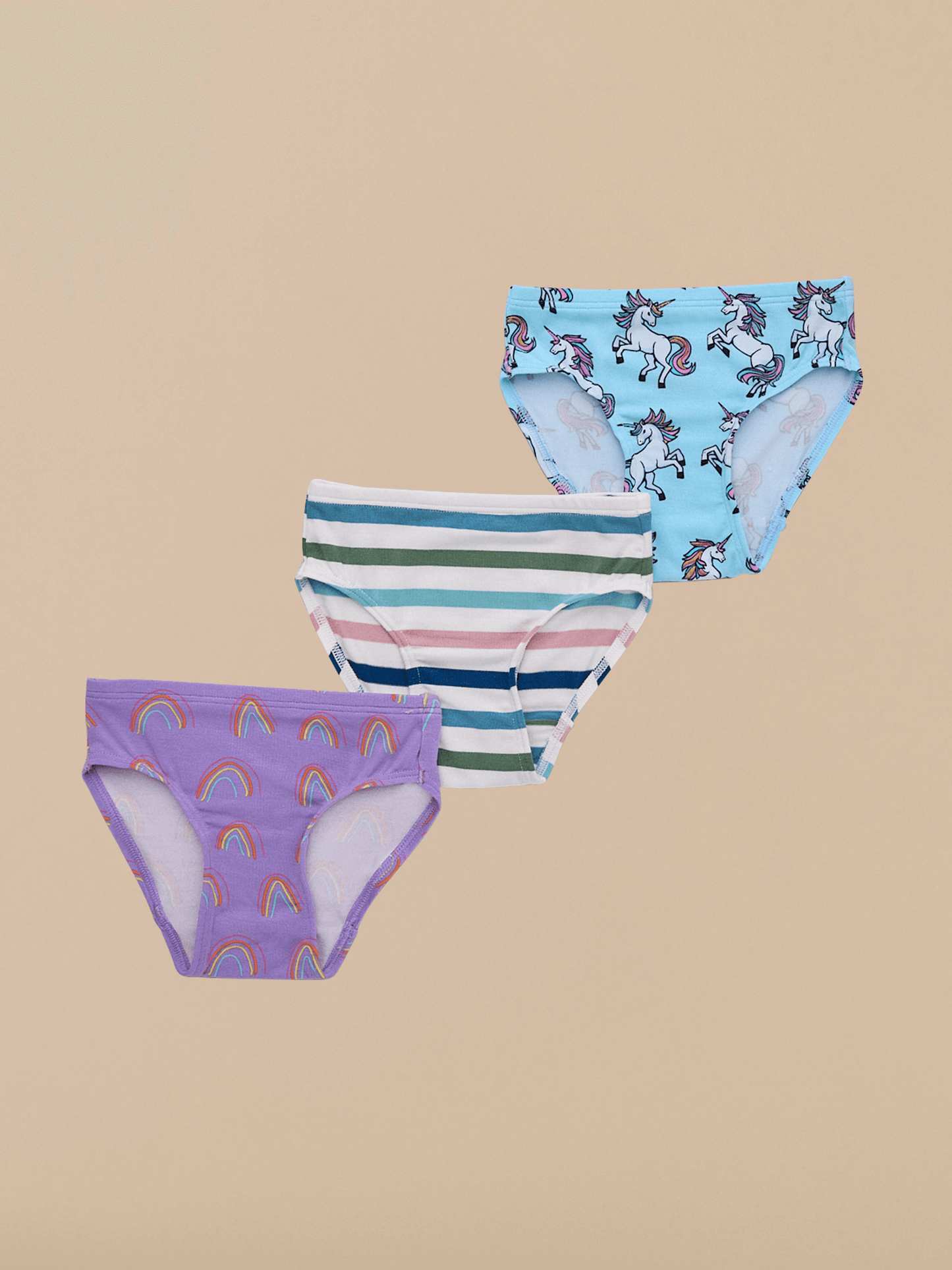 Girls Bikini Brief 3-Pack | Sparkle Pack