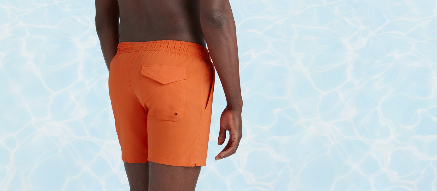 6" Swim Trunk  | Terra Cotta