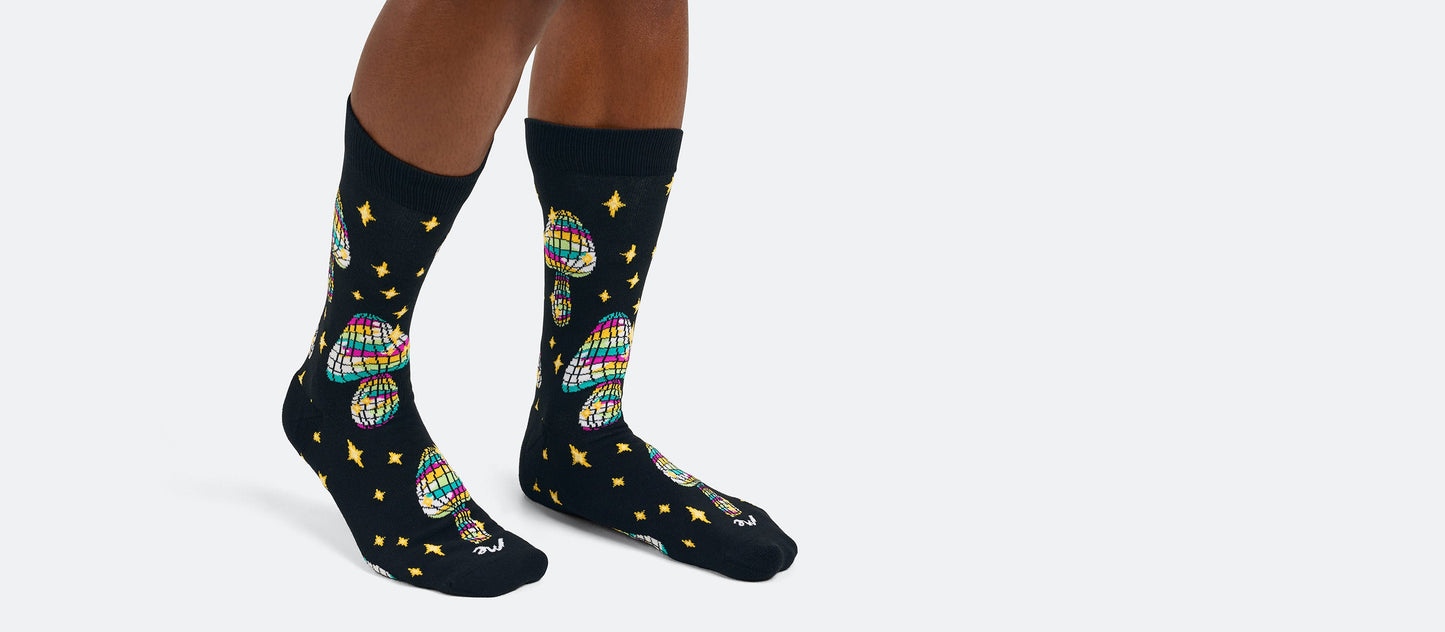 Crew Sock 3-Pack | Disco Shrooms Pack