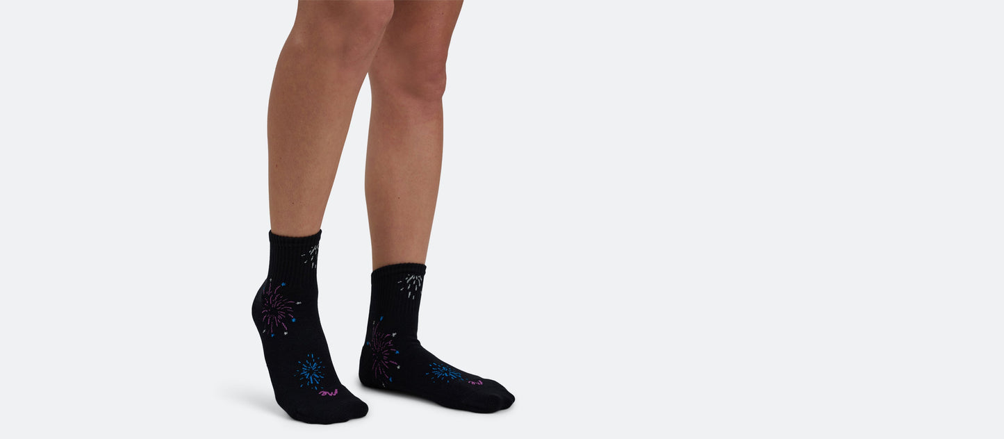 UltraModal™ Quarter Sock | Feeling Fireworks